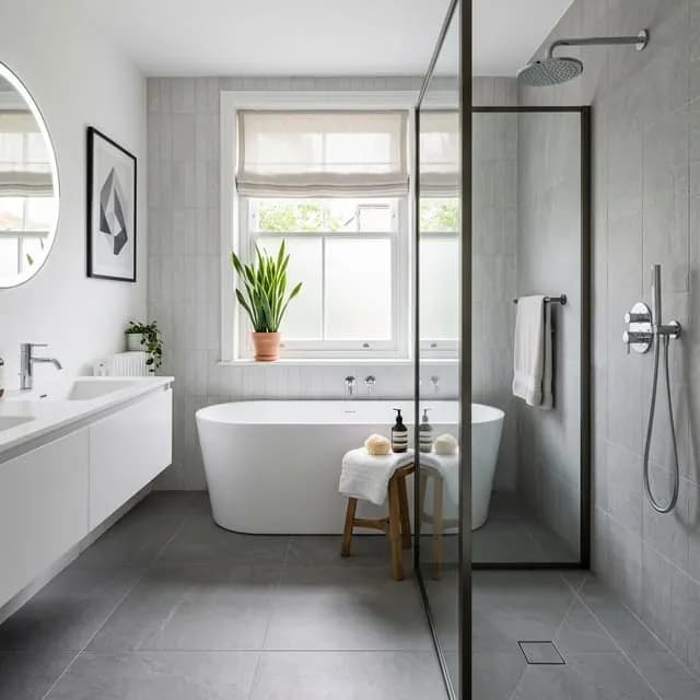 Clean Bathroom