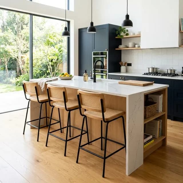 Clean Kitchen Island